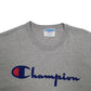 Mens Grey Champion Spellout Short Sleeve T Shirt