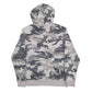 Mens Grey Champion Camouflage Hoodie Jumper