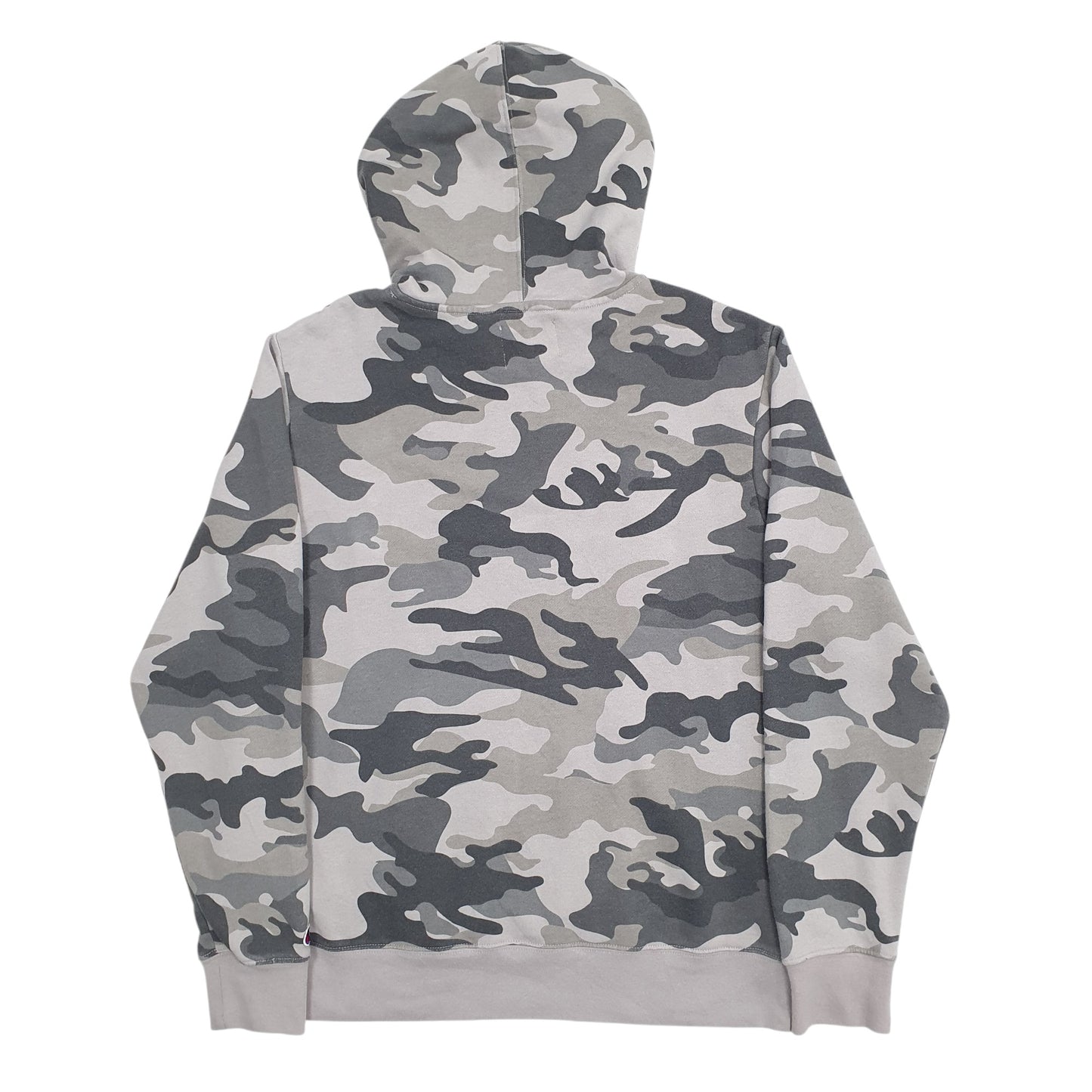 Mens Grey Champion Camouflage Hoodie Jumper