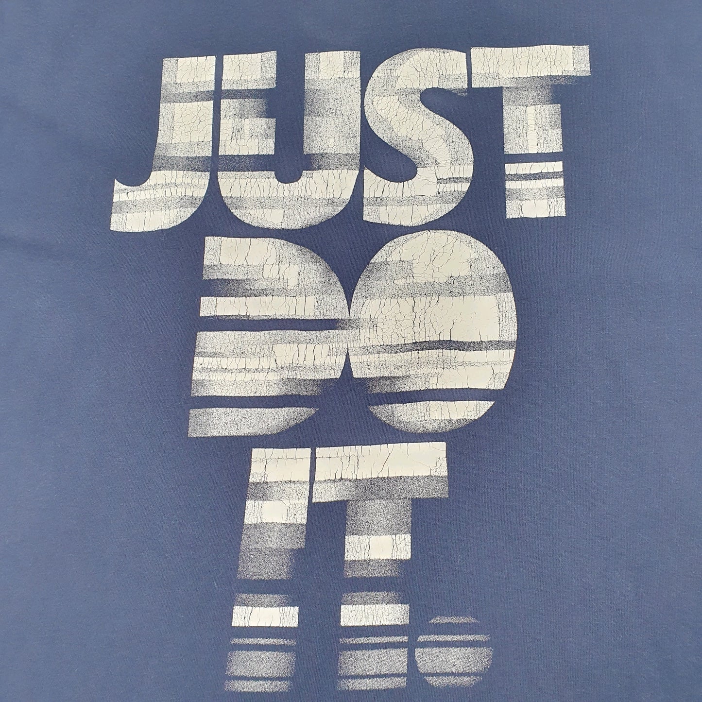 Mens Navy Puma Just Do It Short Sleeve T Shirt