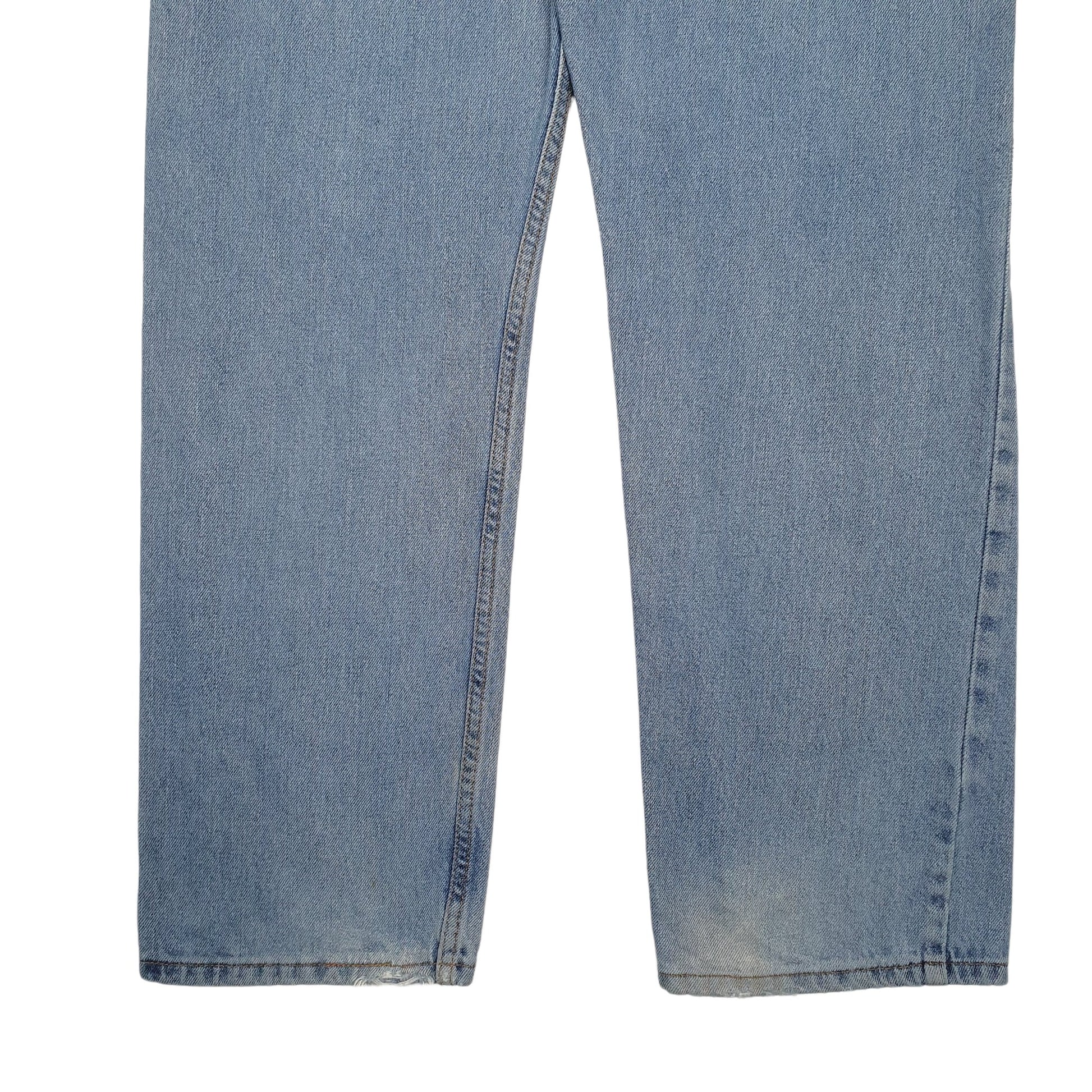 Mens Blue Levis  505 JeansW35 L32
