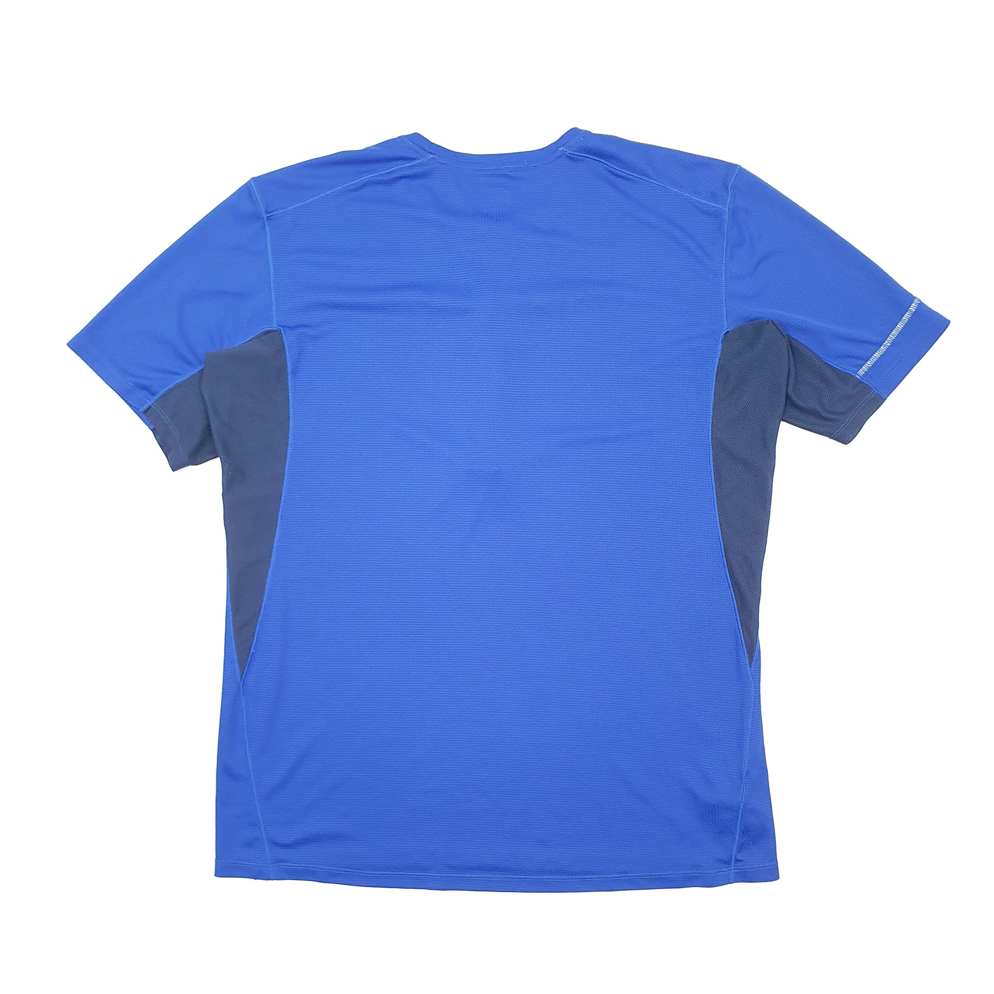 Mens Blue Salomon Activewear Dry Running Short Sleeve T Shirt