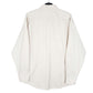 Mens Cream Lacoste  Long Sleeve Shirt