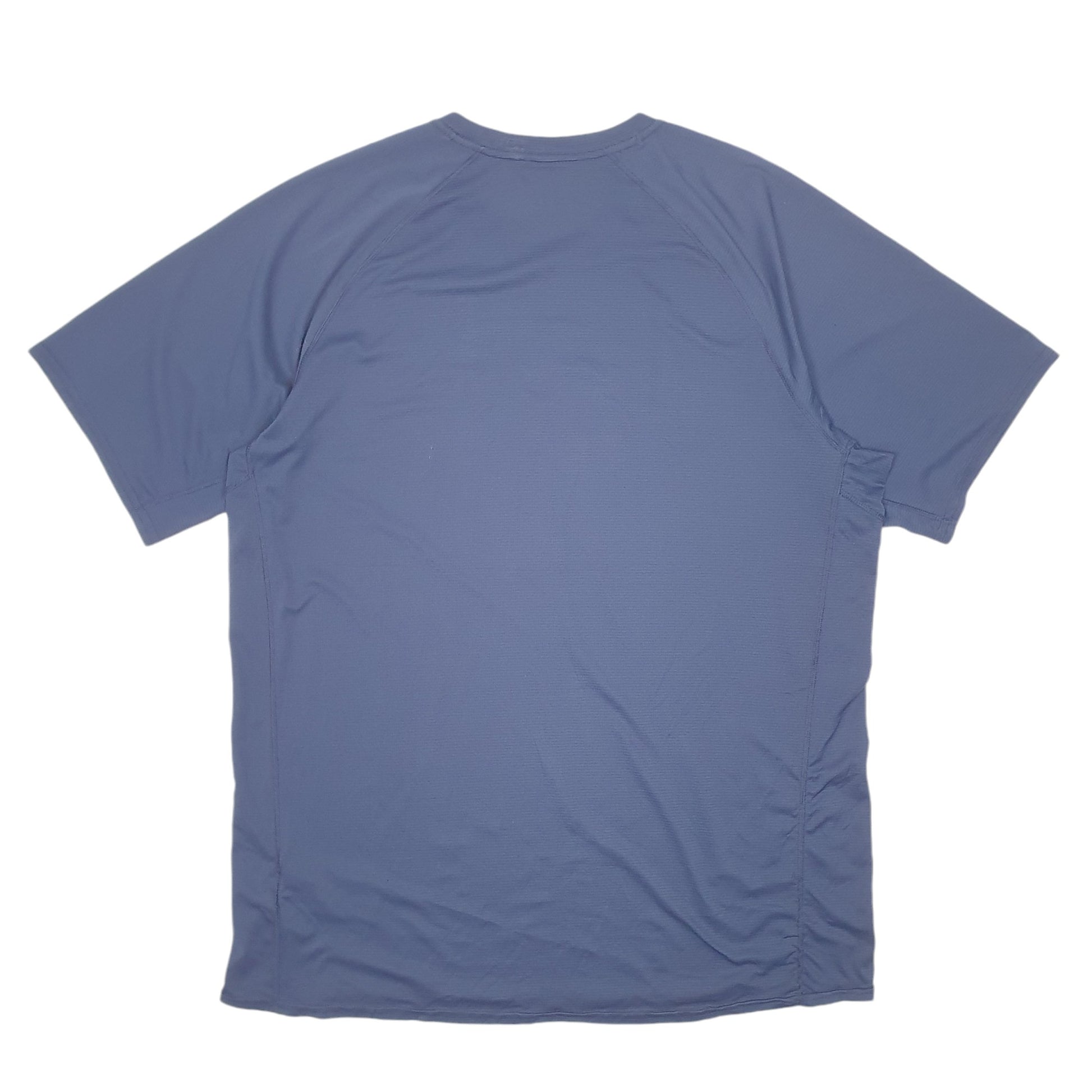 Mens Navy Patagonia Capilene Base Layer Active Lightweight Outdoors Short Sleeve T Shirt