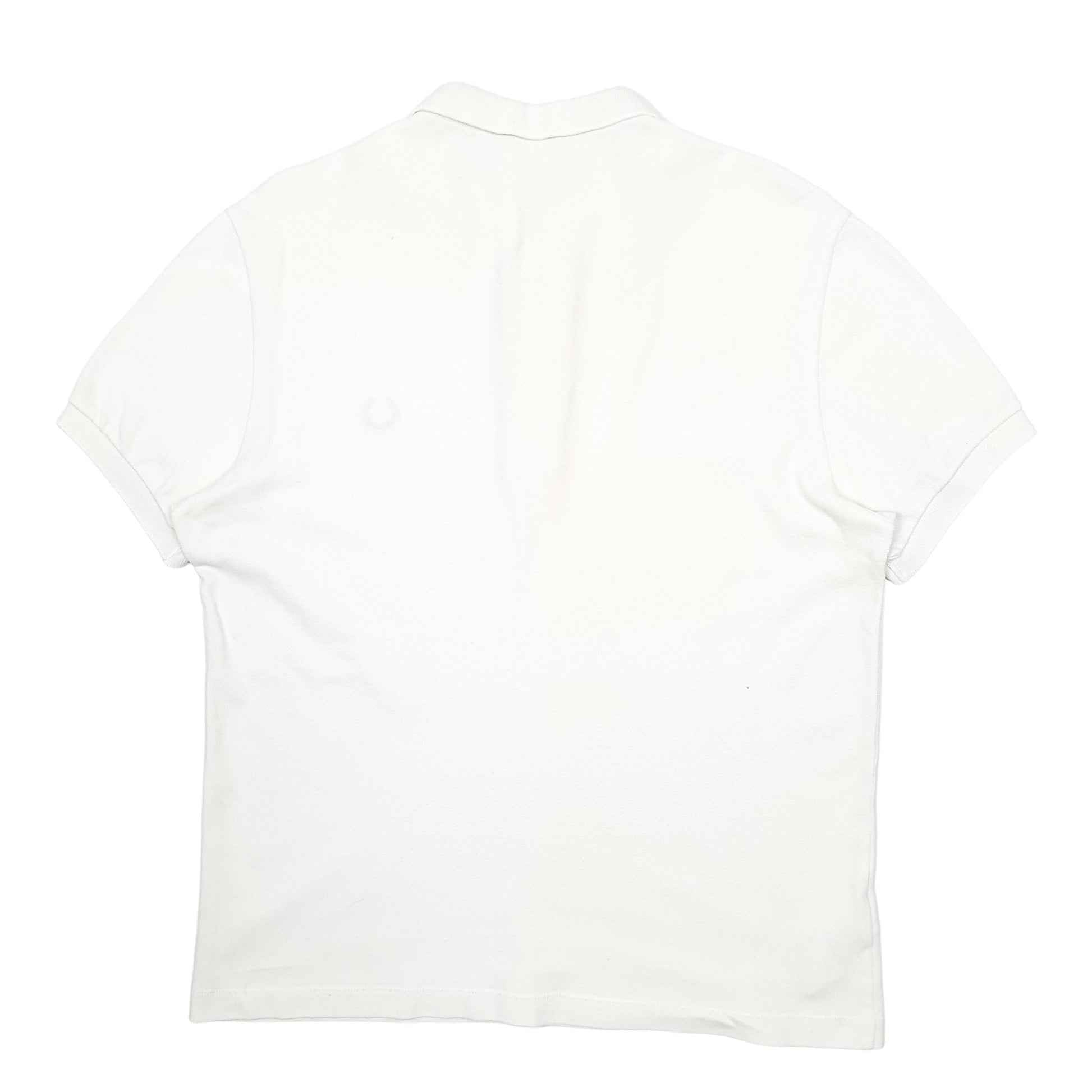 Mens White Fred Perry  Short Sleeve Polo Shirt