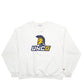 Mens White Champion USA College Trojan UNCG Spellout Crewneck Jumper