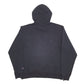 Mens Black Champion Spellout Hoodie Jumper