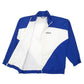 Mens Blue Adidas Vintage 00s Crewneck Coat