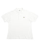 Mens White Lacoste  Short Sleeve Polo Shirt