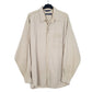 Mens Beige Nautica  Long Sleeve Shirt