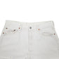 Womens White Levis  Denim Shorts