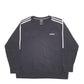 Womens Black Adidas  Crewneck Jumper