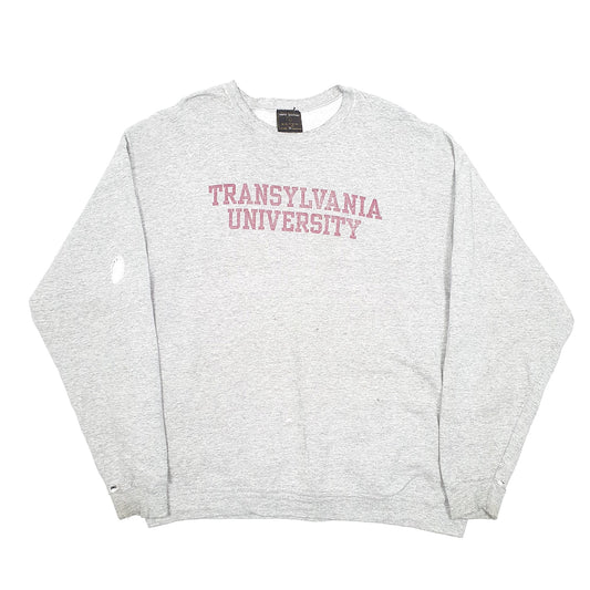 Mens Grey Campus Outfitters Transylvania University USA Vintage Crewneck Jumper