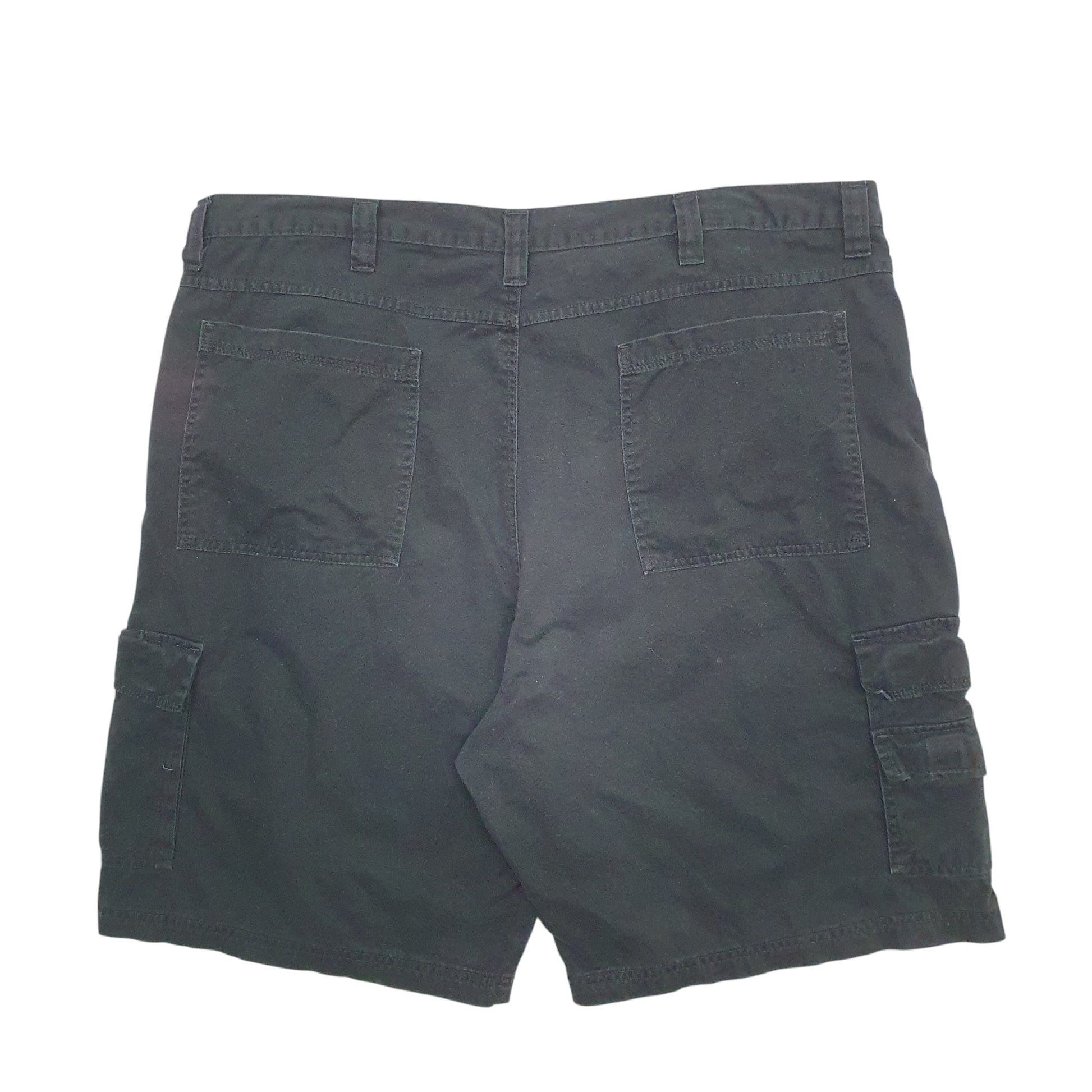 Mens Black Wrangler  Cargo Shorts