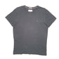 Mens Black Tommy Hilfiger Denim Short Sleeve T Shirt