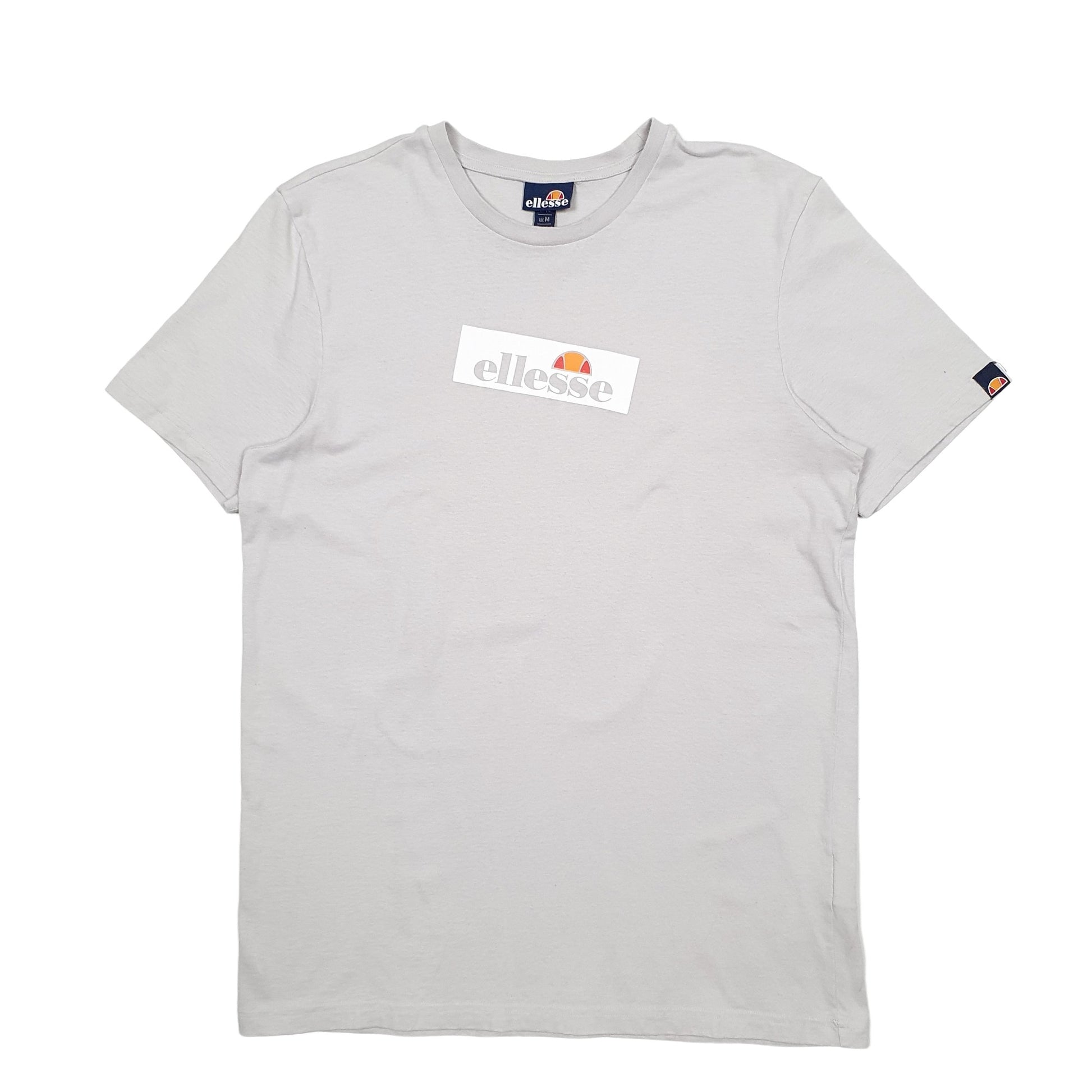 Mens Grey Ellesse  Short Sleeve T Shirt