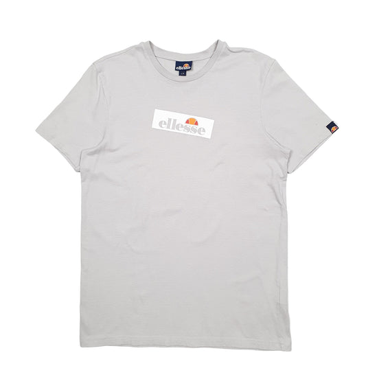 Mens Grey Ellesse  Short Sleeve T Shirt