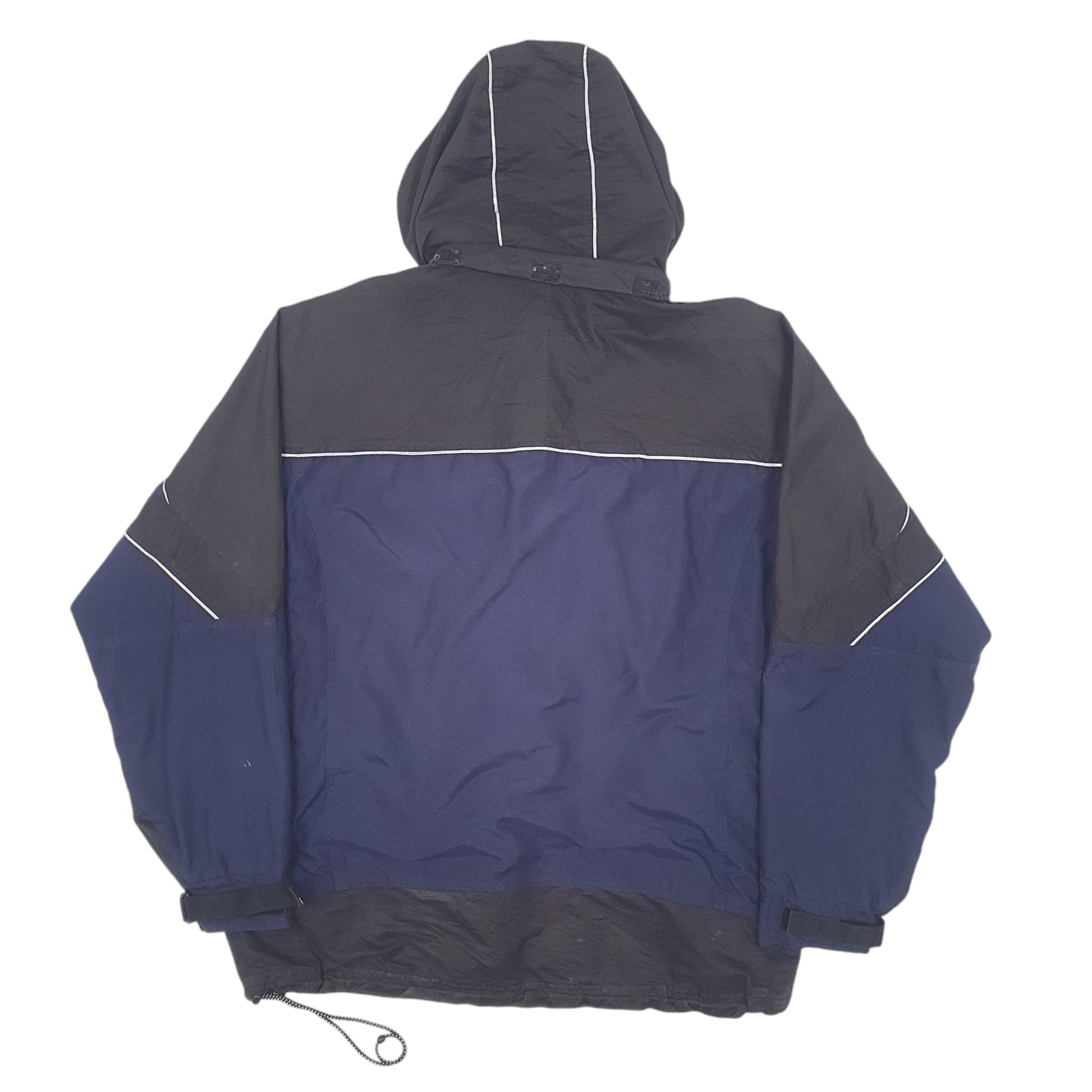 Mens Navy Fila  Full Zip Coat