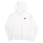 Mens White Nike  Hoodie Jumper