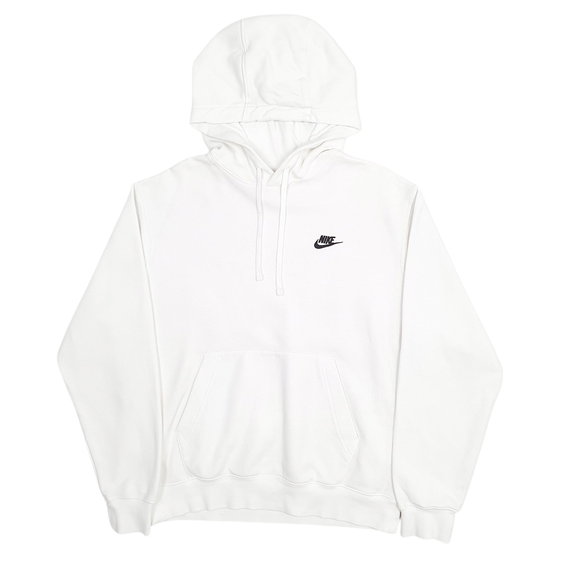 Mens White Nike  Hoodie Jumper