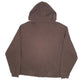 Mens Brown Champion Hoodie Full Zip Jumper