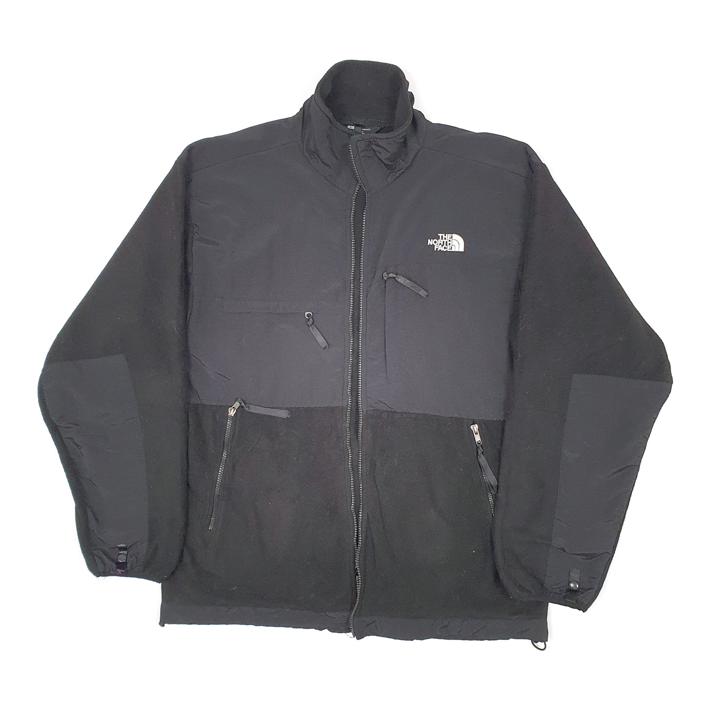 Mens Black The North Face Denali Full Zip Jumper