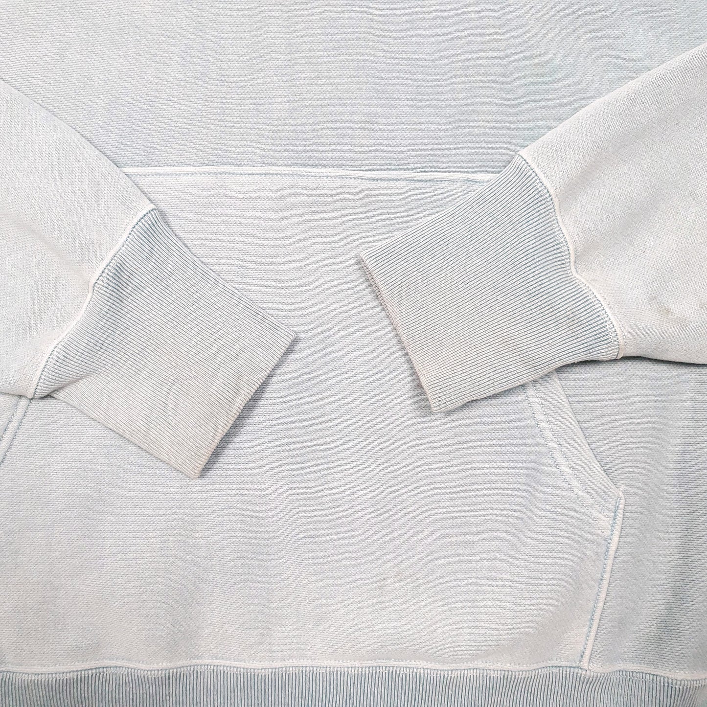 Mens Blue Champion Reverse Weave Hoodie Jumper