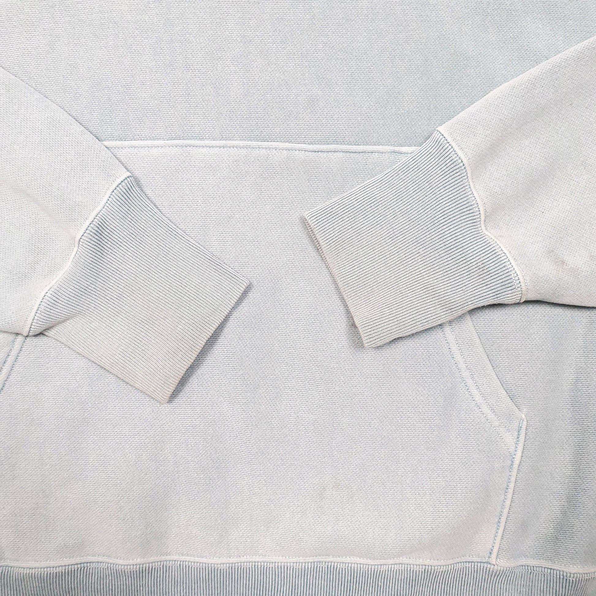 Mens Blue Champion Reverse Weave Hoodie Jumper