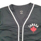 Mens Black Urban Heritage Baseball Jersey Canada Short Sleeve T Shirt