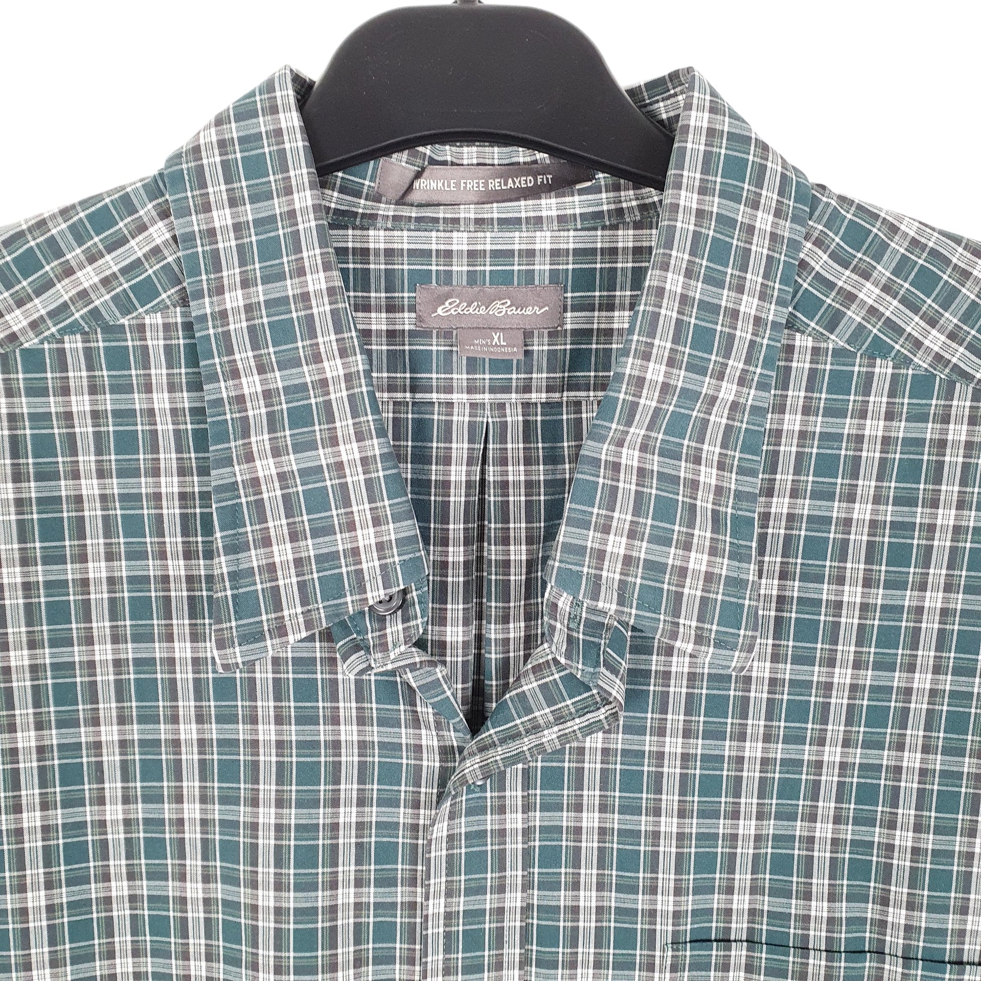 Mens Green Eddie Bauer  Long Sleeve Shirt