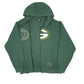 Mens Green NFL Green Bay Packers Full Zip Jumper