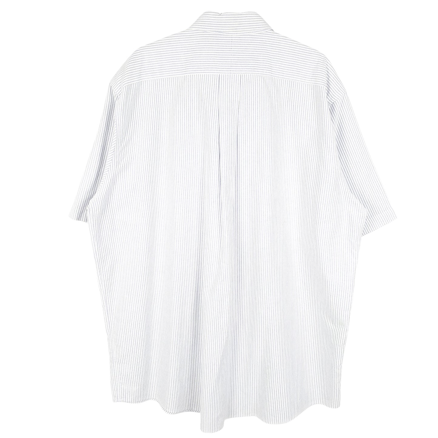 Mens White L.L.Bean Oxford Short Sleeve Shirt