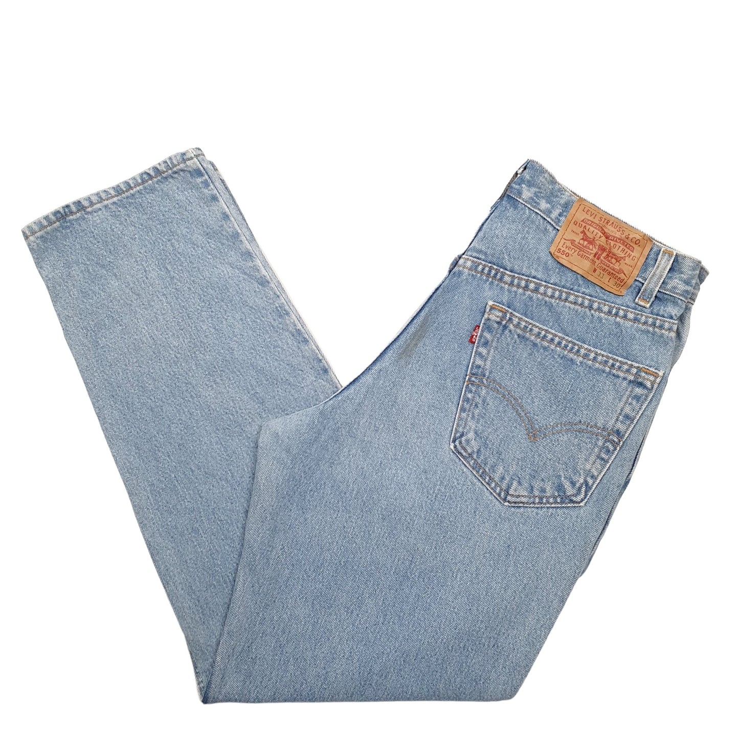 Mens Blue Levis Vintage 90's 550 JeansW33 L30