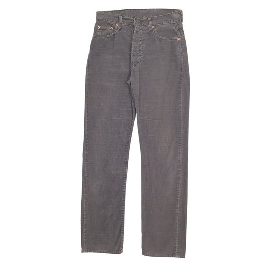 Womens Grey Levis  Corduroy Trousers