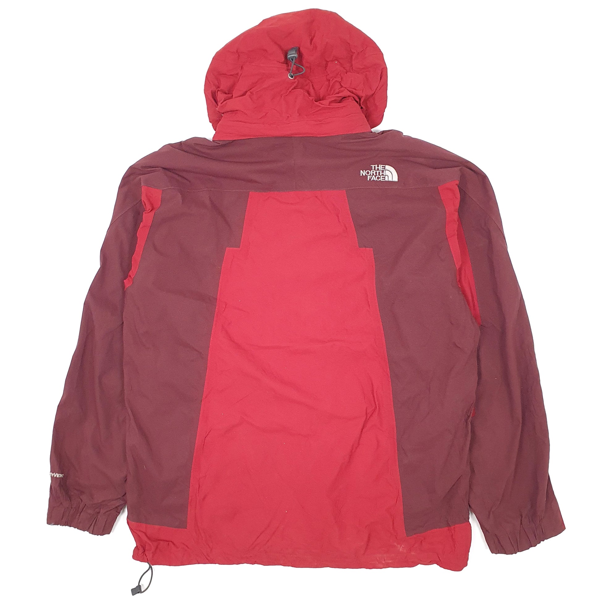 Mens Red The North Face Hyvent  Coat