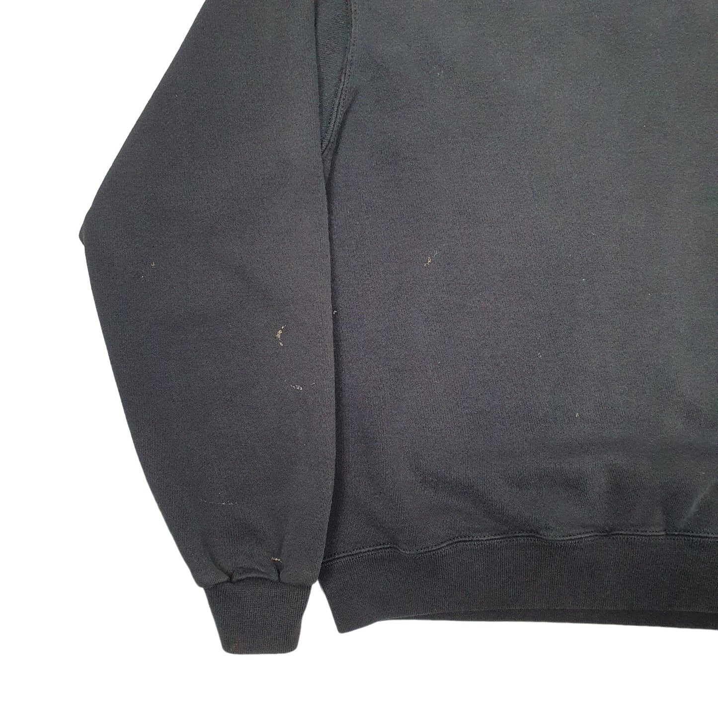 Mens Black Champion  Crewneck Jumper