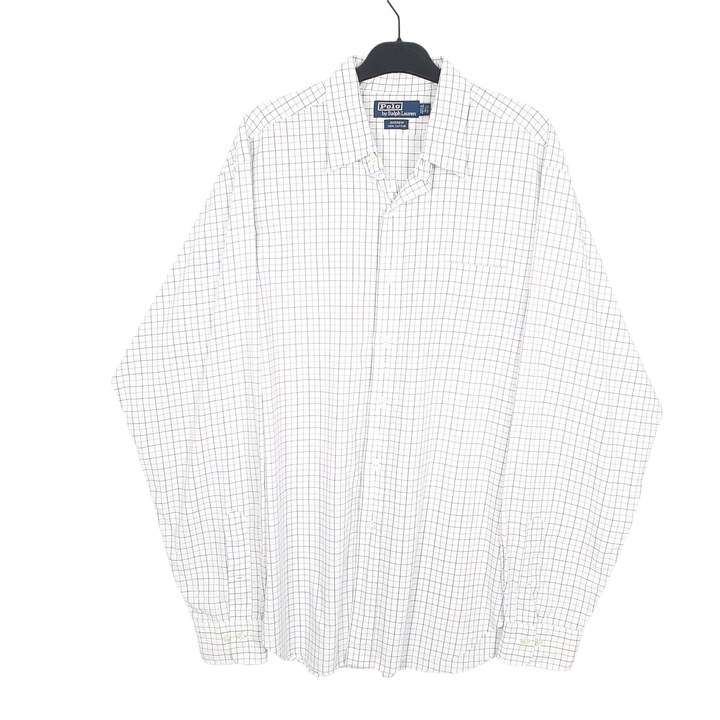 Mens White Ralph Lauren Andrew Long Sleeve Shirt