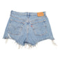 Womens Blue Levis 501 Denim Jorts Hot Pants Denim Shorts
