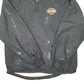 Mens Black Harley Davidson Pop Over Smock Motorcycles Vintage  Coat