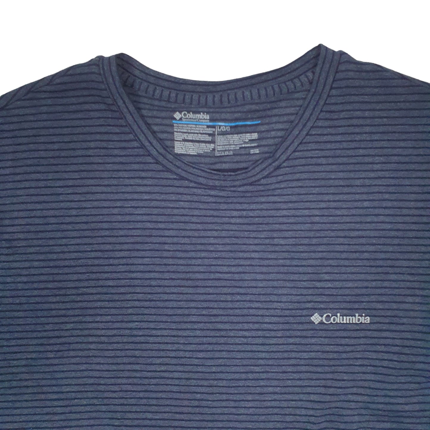 Mens Grey Columbia Sportswear  Short Sleeve T Shirt