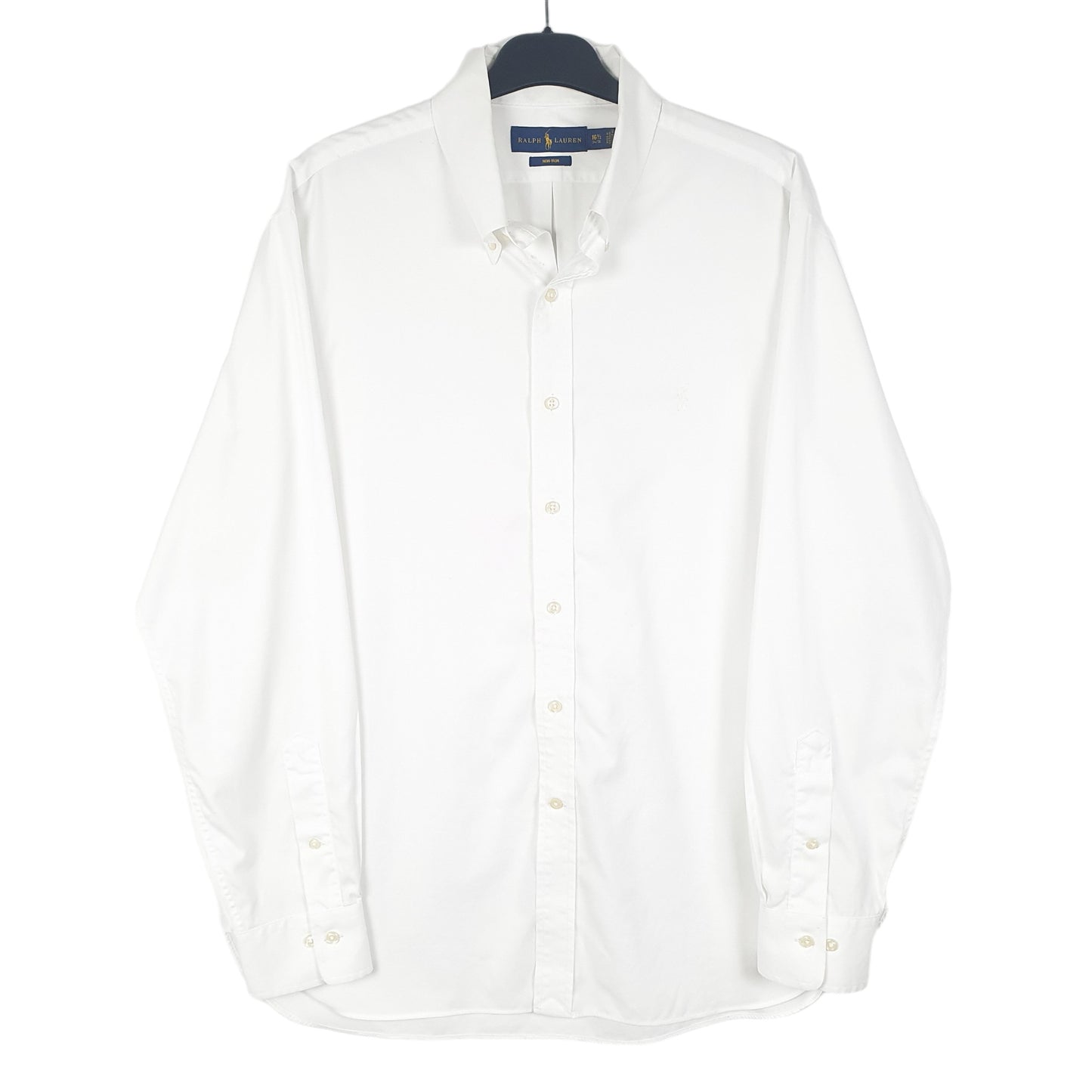 Mens White Ralph Lauren  Long Sleeve Shirt