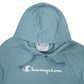 Womens Blue The North Face Spellout Hoodie Jumper