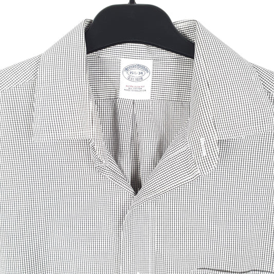 Mens White Brooks Brothers  Long Sleeve Shirt