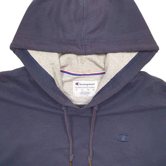 Mens Navy Champion  Hoodie Jumper