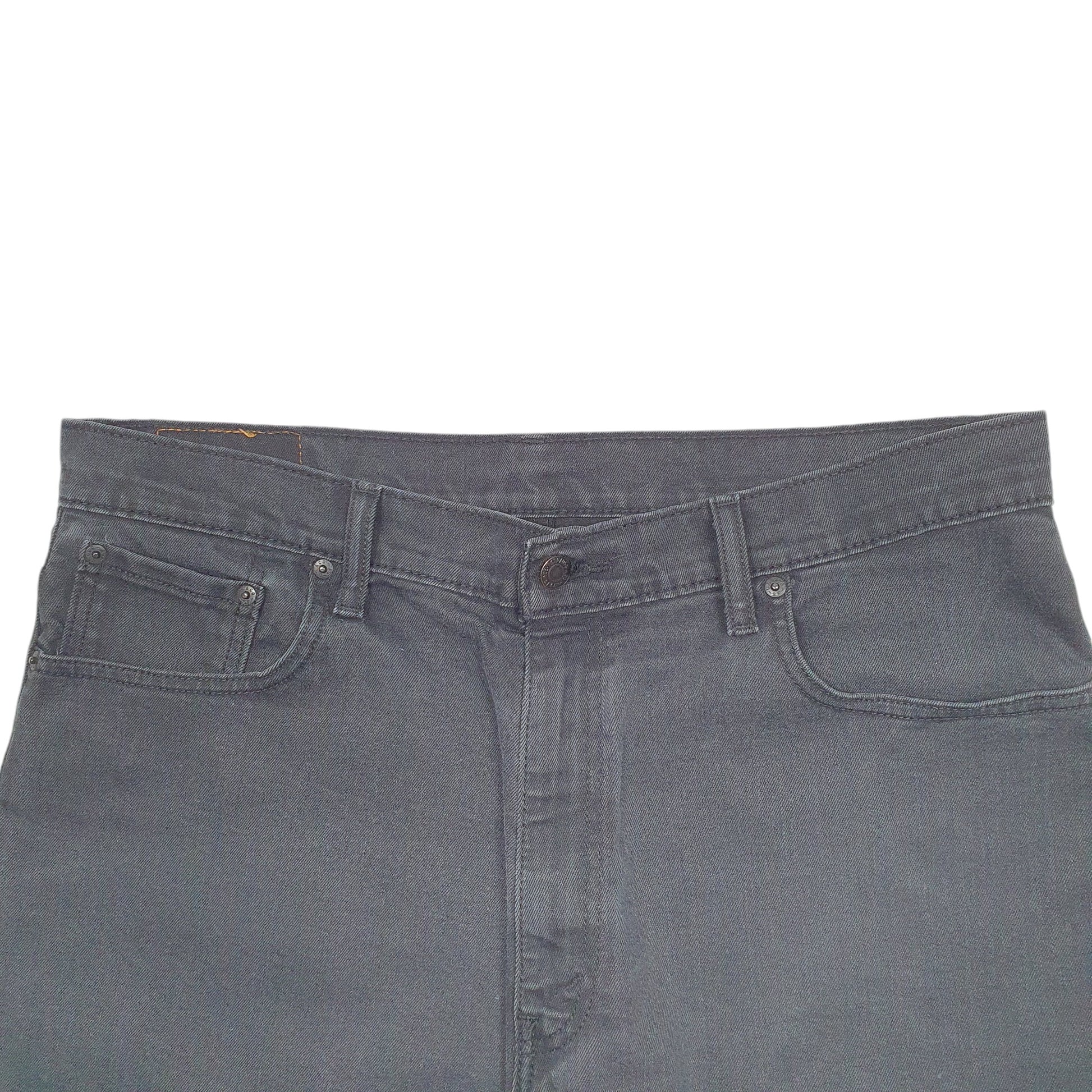 Mens Black Levis Denim Jeans Jorts 569 Denim Shorts