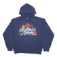Mens Navy Non Branded Angry Birds Game Hoodie Jumper