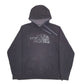 Mens Black The North Face Spellout Hoodie Jumper