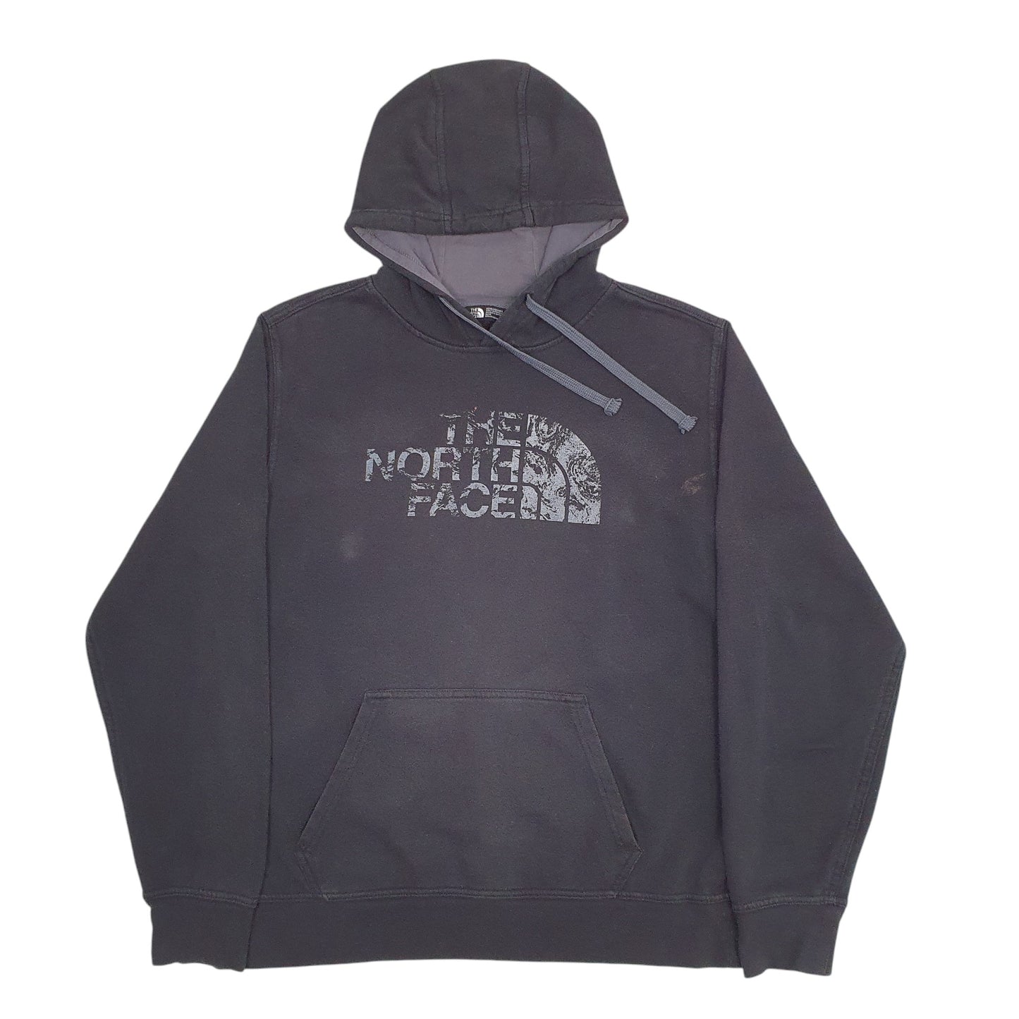 Mens Black The North Face Spellout Hoodie Jumper