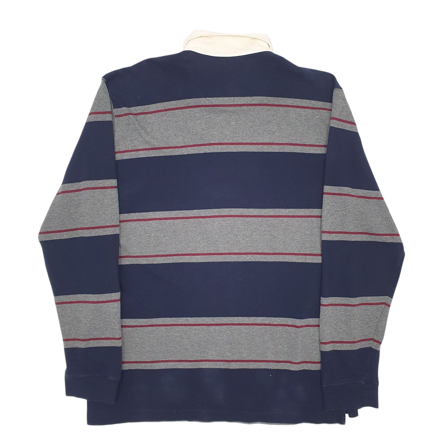 Mens Navy Aeropostale  Long Sleeve Polo Shirt