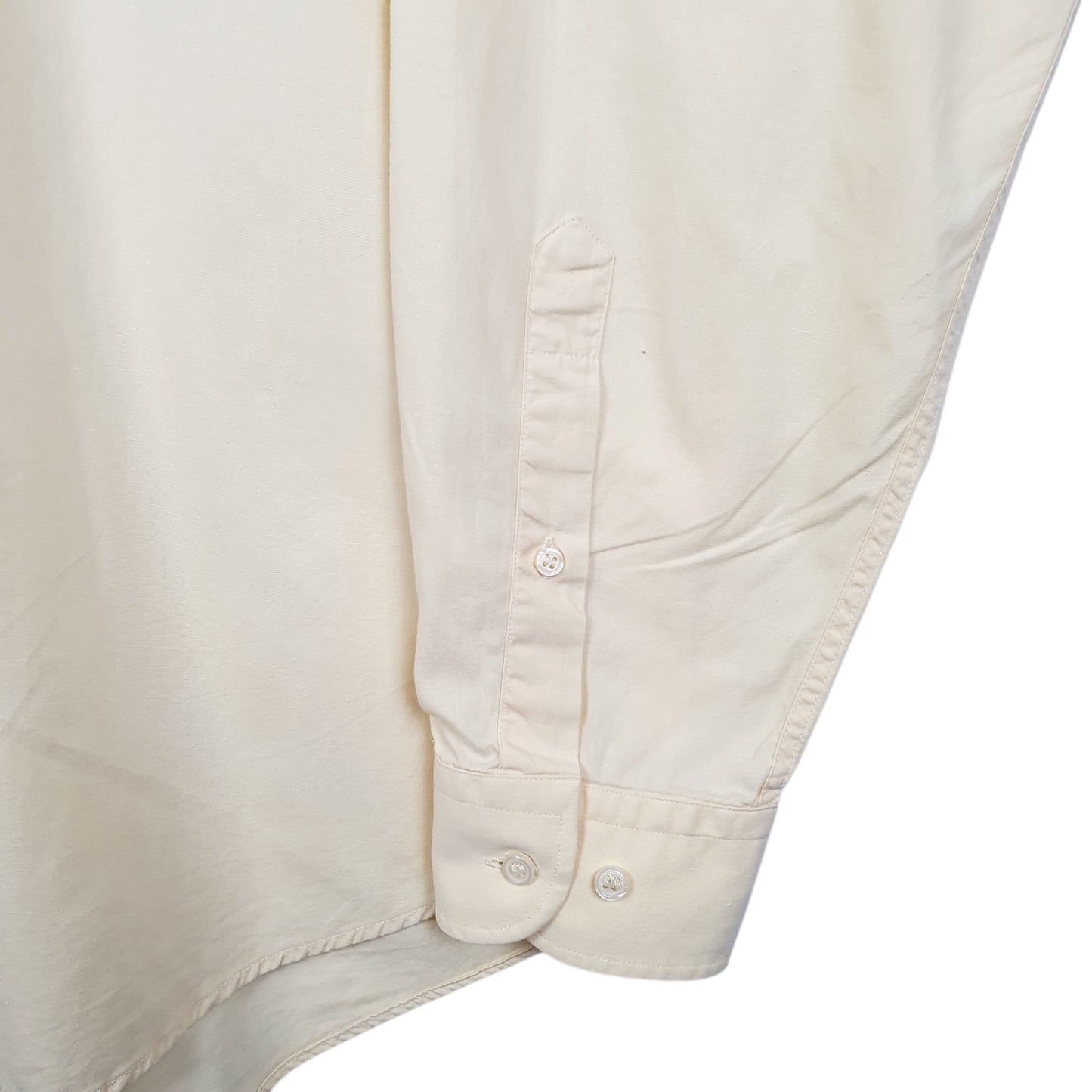 Mens Yellow Burberry Burberrys Of London Long Sleeve Shirt